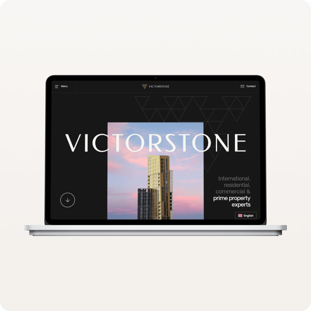 Victorstone. Wordpress website voorbeelden die je niet direct verwacht