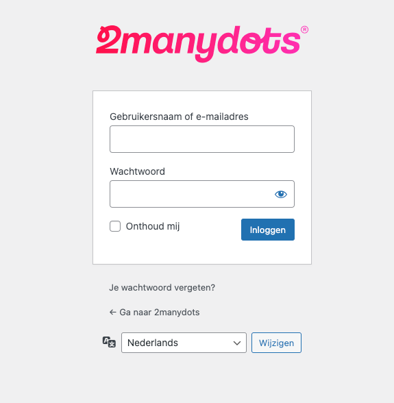 Wordpress site admin security