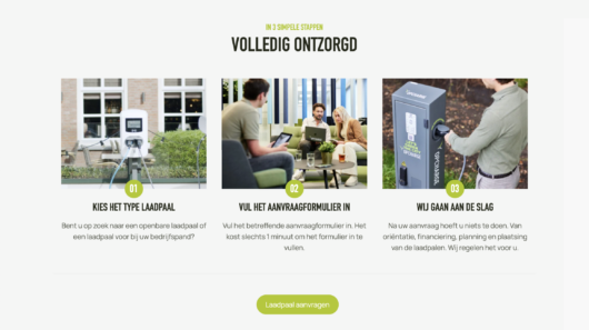 Steps for getting an EV charger: choose type, fill application, installation in progress. Optimal EV charging solutions.