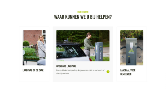 Services: workplace charging station, public charging station, municipal charging station. Explore how we can help you.