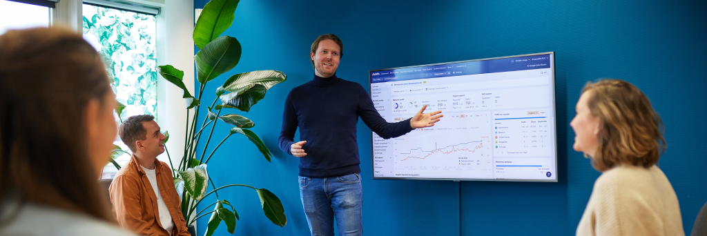Voorbeeld lokale zoekopdracht in google met local pack